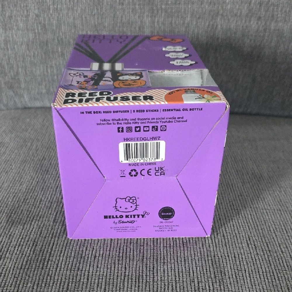 Hello‎ Kitty Halloween Reed Diffuser, Vanilla Scent, New